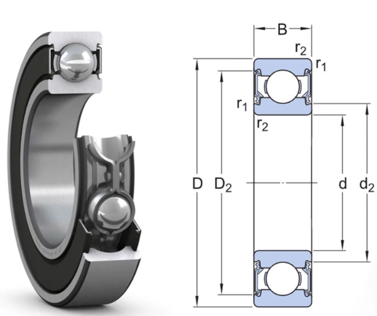 62205-2RS1 SKF